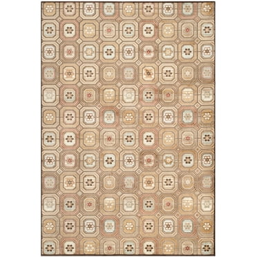 SAFAVIEH Paradise Dorothea Floral Area Rug, Dark Brown/Multi, 8' x 11'2"
