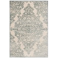 thumbnail image 1 of SAFAVIEH Paradise Edna Damask Area Rug, Grey/Multi, 5'3" x 7'6", 1 of 8