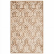SAFAVIEH Paradise Edwyna Geometric Tessellation Area Rug, Caramel/Cream, 2'7" x 4'