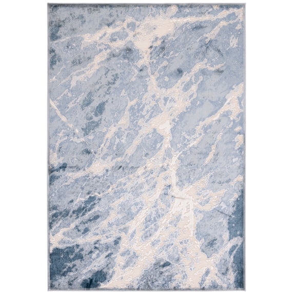 SAFAVIEH Paradise Ferdinand Abstract Area Rug, Beige/Blue, 4' x 5'7"