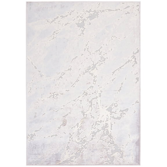 SAFAVIEH Paradise Ferdinand Abstract Area Rug, Light Grey/Blush Pink, 4' x 5'7"