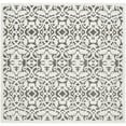 thumbnail image 1 of SAFAVIEH Paradise Filip Geometric Area Rug, Ivory/Dark Grey, 6'7" x 6'7" Square, 1 of 7
