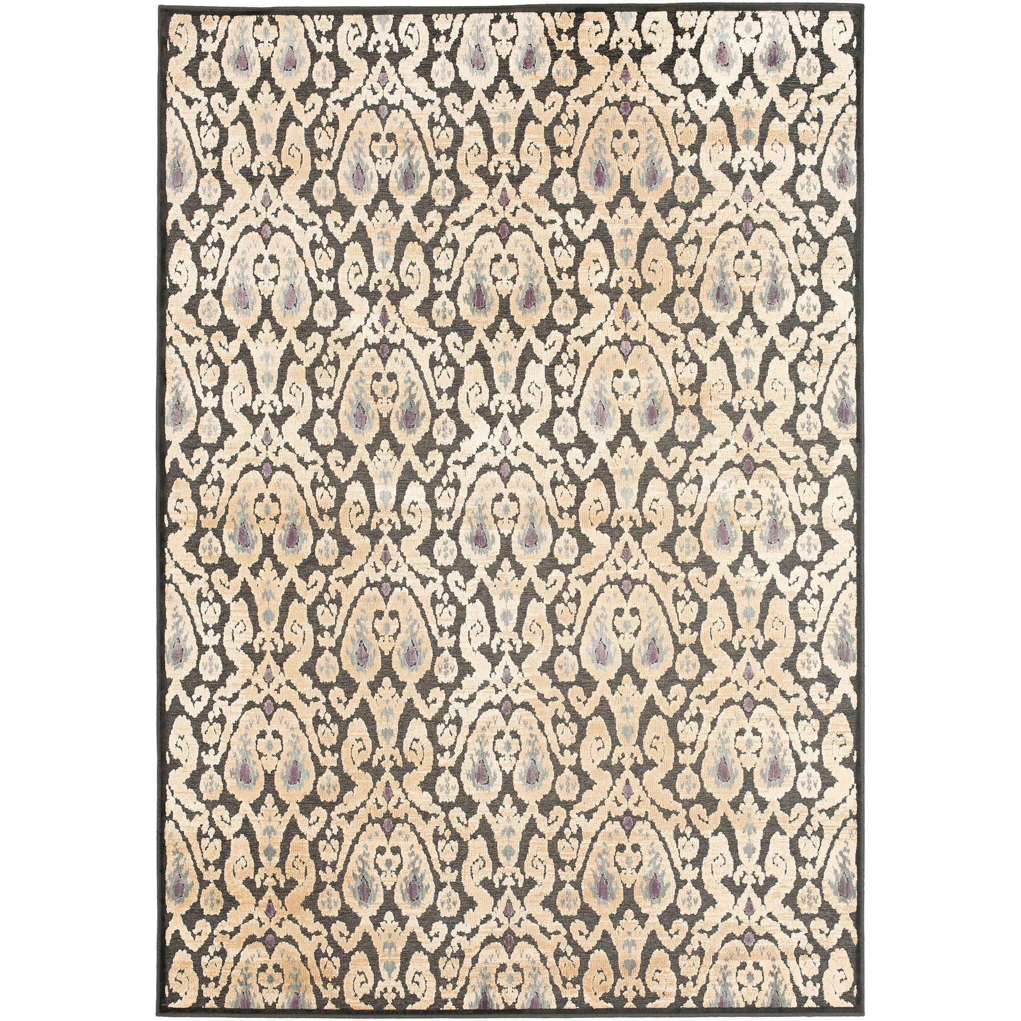 SAFAVIEH Paradise Justice Geometric Tessellation Area Rug, Charcoal ...