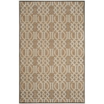 SAFAVIEH Paradise Luana Geometric Swirls Area Rug, Grey, 4' x 5'3"