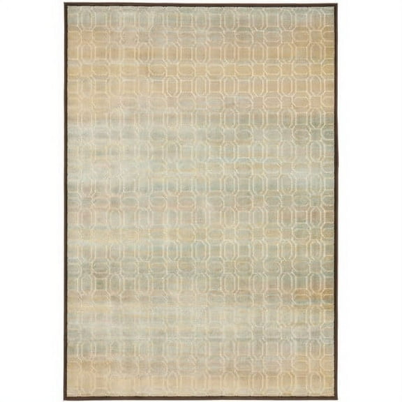 SAFAVIEH Paradise Malvena Geometric Area Rug, Cream/Brown, 2'7" x 4'