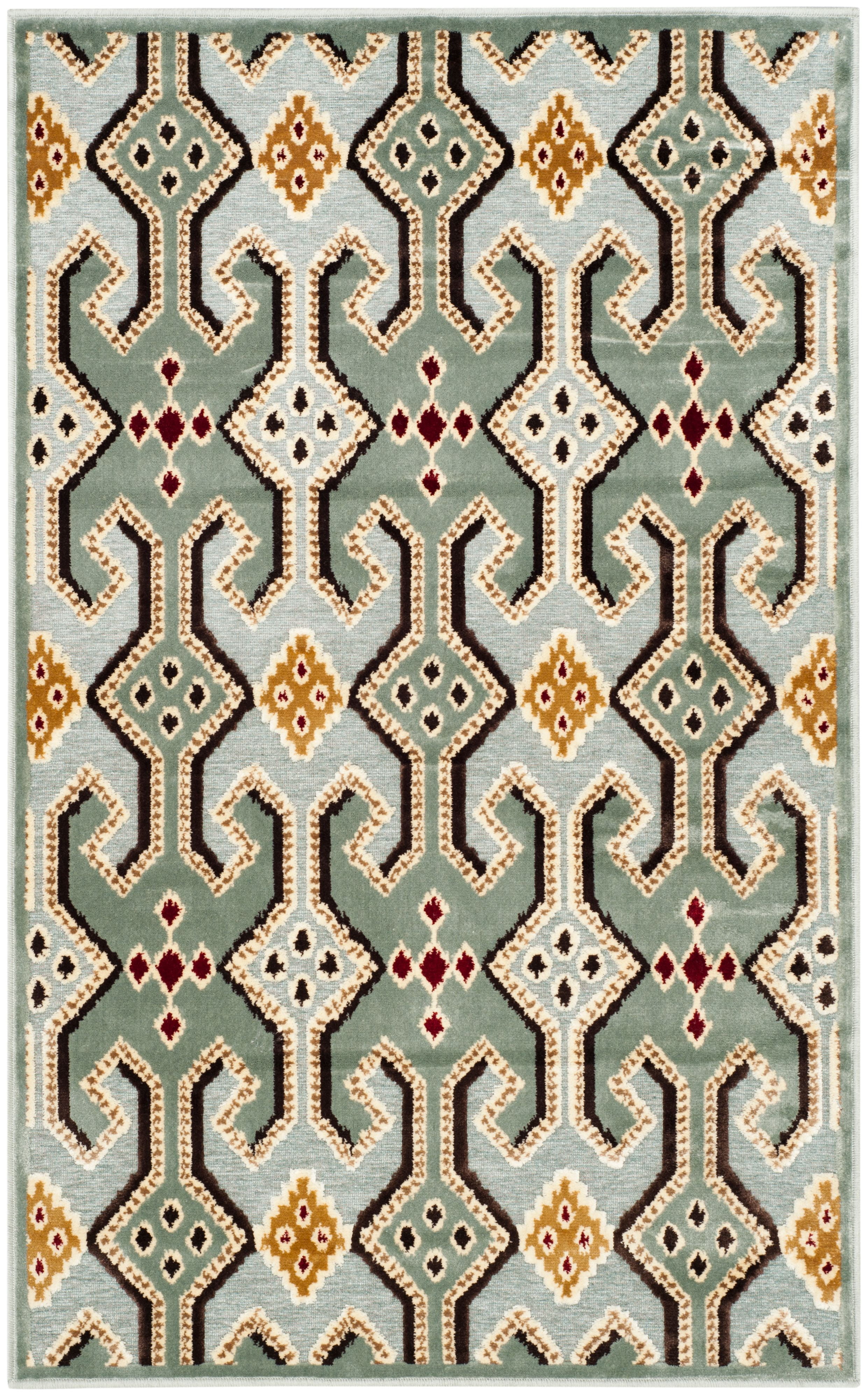 SAFAVIEH Paradise Melanie Geometric Tessellation Area Rug, Blue/Multi ...
