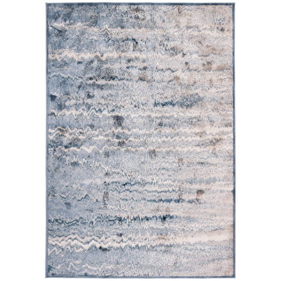 SAFAVIEH Paradise Micah Abstract Area Rug, Grey/Blue, 3'3" x 5'7"