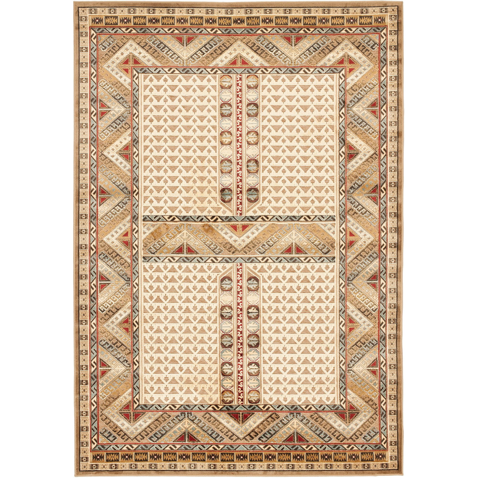 Gd Nanda Rug SAFAVIEH Paradise Nanda Southwestern Area Rug, Ivory, 8' x 11'2 ...