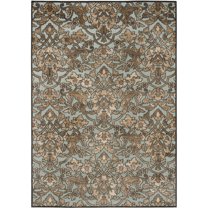 SAFAVIEH Paradise Nikeisha Area Rug, Soft Anthracite/Anthracite, 8' x 11'2"