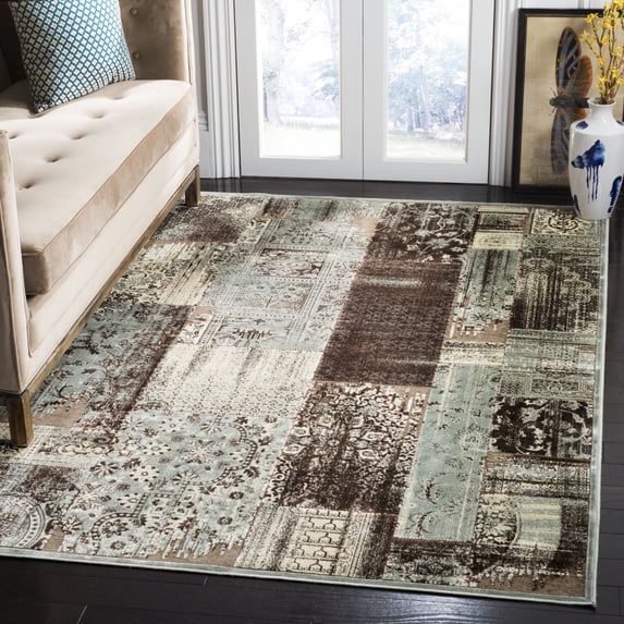 SAFAVIEH Paradise PAR100-130 Light Blue / Anthracite Rug