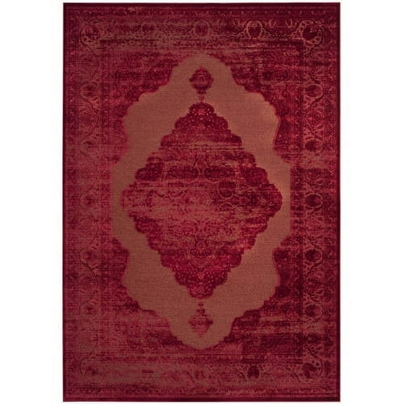 SAFAVIEH Paradise Randell Traditional Area Rug, Red, 5'3" x 7'6"