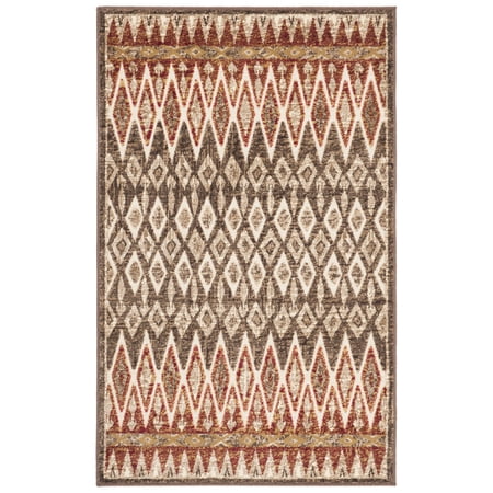 SAFAVIEH Paradise Tatyanna Geometric Area Rug, Taupe/Cream, 8' x 11'2"