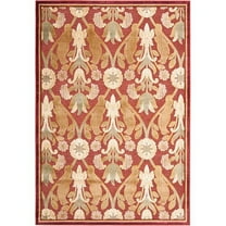 SAFAVIEH Paradise Torrey Floral Area Rug, Red, 5'3" x 7'6"