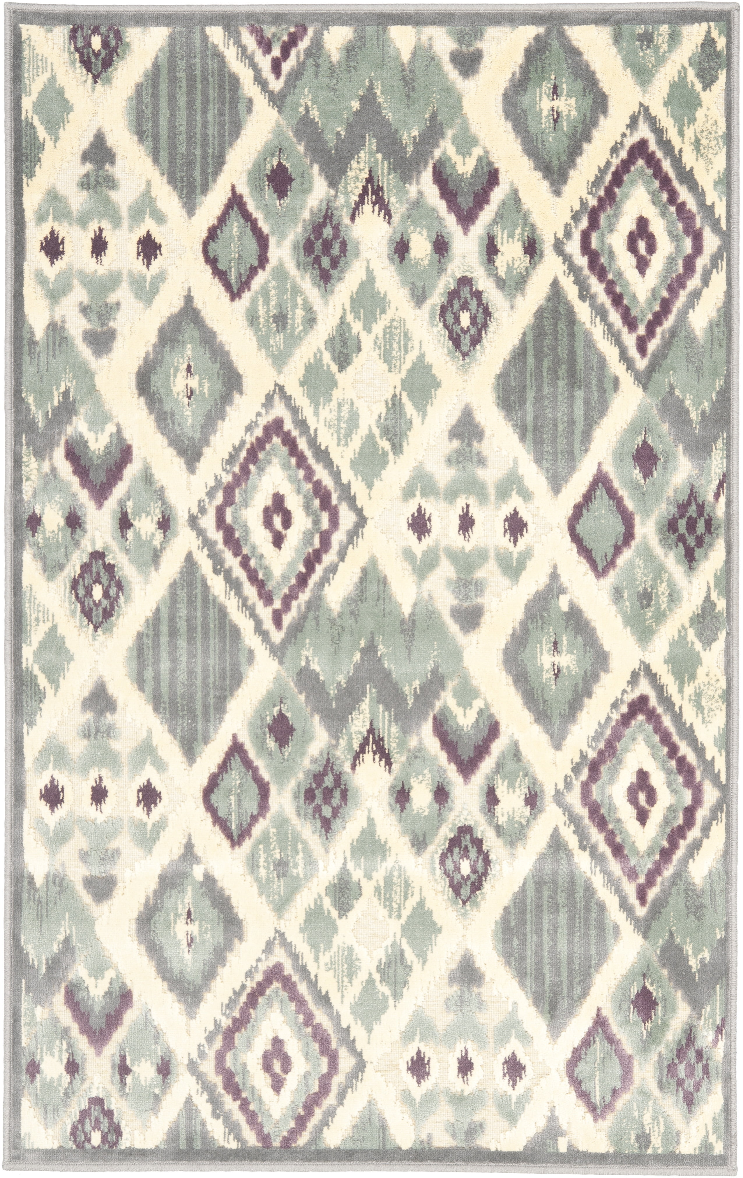 SAFAVIEH Paradise Yvonne Geometric Southwestern Area Rug, Grey/Multi, 2 ...