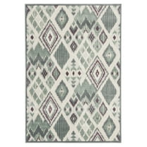 SAFAVIEH Paradise Yvonne Geometric Area Rug, Grey/Multi, 4' x 5'7"