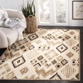 thumbnail image 1 of SAFAVIEH Paradise Yvonne Geometric Southwestern Area Rug, Taupe/Cream, 5'3" x 7'6", 1 of 6