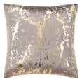 thumbnail image 1 of SAFAVIEH Pari Abstract Burst Decorative Pillow, 18" x 18", Brown/Gold, 1 of 4
