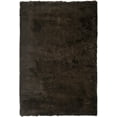 thumbnail image 1 of SAFAVIEH Paris Darwin Plush Polyester Shag Area Rug, Chocolate, 3' x 5', 1 of 3