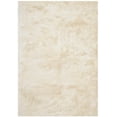 thumbnail image 1 of SAFAVIEH Paris Darwin Plush Polyester Shag Area Rug, Ivory, 3' x 5', 1 of 10