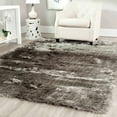thumbnail image 1 of SAFAVIEH Paris Darwin Plush Polyester Shag Area Rug, Silver, 11' x 15', 1 of 6