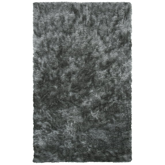 SAFAVIEH Paris Ivonette Solid Shag Area Rug, Grey, 3' x 5'