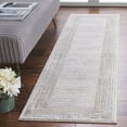 thumbnail image 1 of SAFAVIEH Parker Essence Abstract Runner Rug, Taupe/Gray Ivory, 2' x 6', 1 of 10
