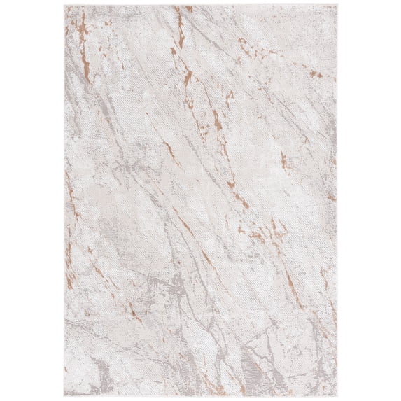 SAFAVIEH Parker Lucas Abstract Area Rug, Taupe/Gray Gold, 9' x 12'