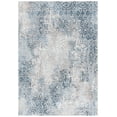 thumbnail image 1 of SAFAVIEH Parker Melany Abstract Polyester Area Rug, Blue/Taupe, 4' x 6', 1 of 8