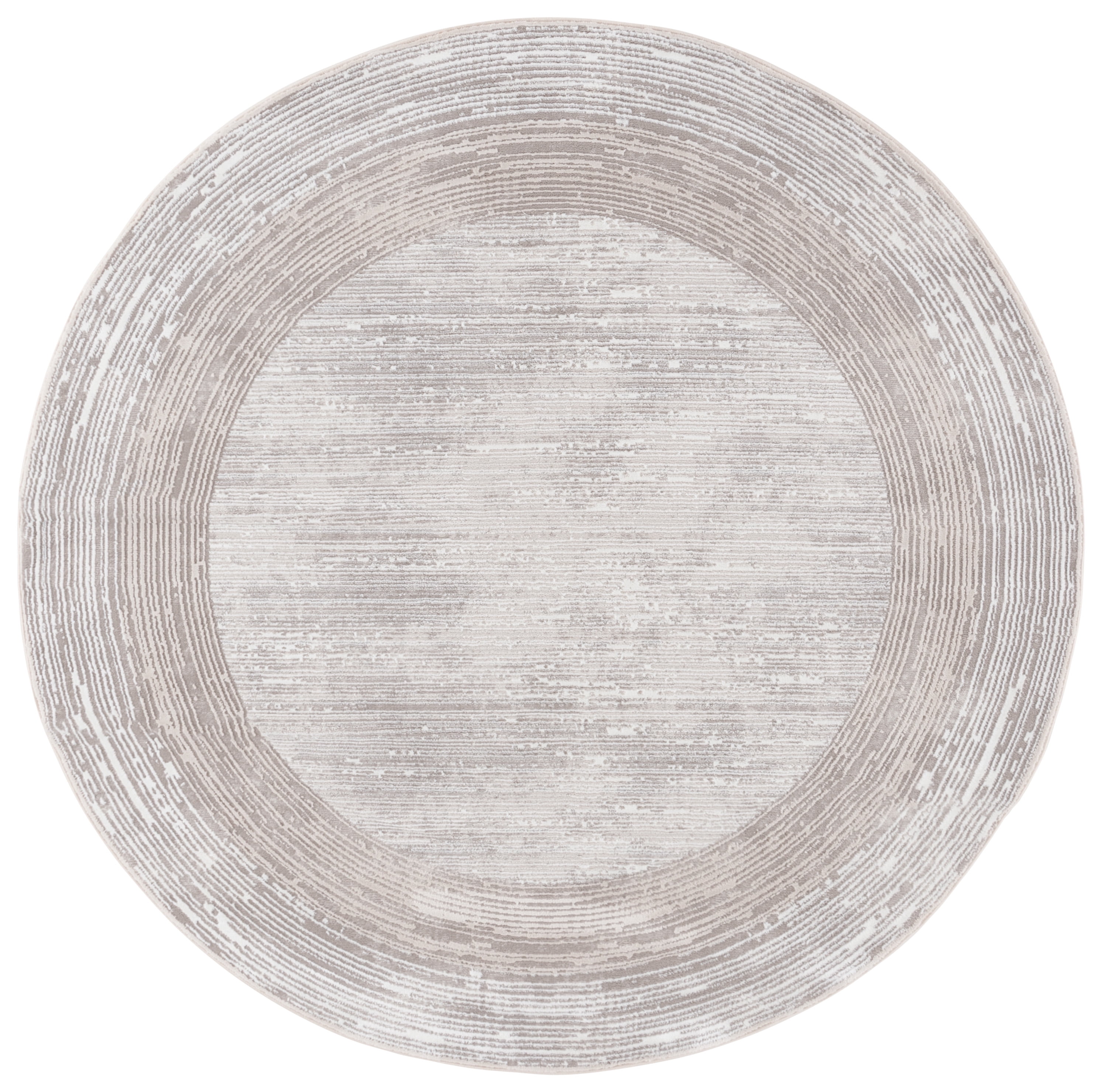 SAFAVIEH Parker Milo Abstract Area Rug, Taupe/Gray Ivory, 6'7