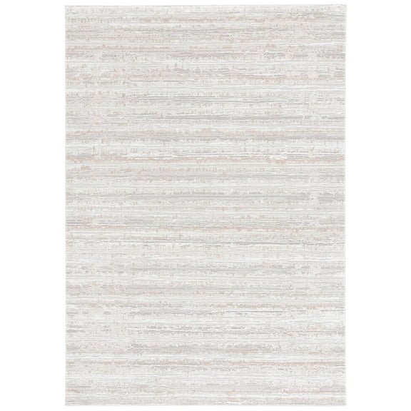 SAFAVIEH Parker Mira Striped Area Rug, Taupe/Gold, 8' x 10'