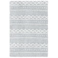 thumbnail image 1 of SAFAVIEH Parma Benedict Geometric Shag Area Rug, Grey/Ivory, 9' x 12', 1 of 11