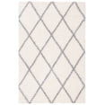 thumbnail image 1 of SAFAVIEH Parma Eglantine Geometric Shag Area Rug, Cream/Grey, 2' x 3', 1 of 7