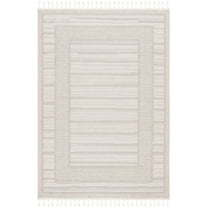 SAFAVIEH Paros Shanene Geometric Area Rug, Ivory, 5' x 7'