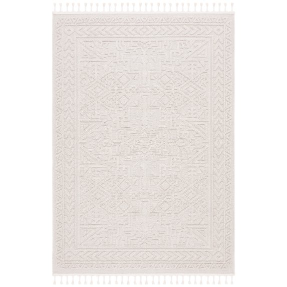 SAFAVIEH Paros York Geometric Area Rug, Ivory, 5' x 7'