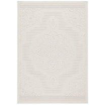 SAFAVIEH Paros Zahara Geometric Area Rug, Ivory, 5' x 7'