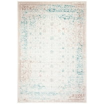 SAFAVIEH Passion Collection PAS405B Turquoise / Ivory Rug
