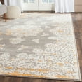 thumbnail image 1 of SAFAVIEH Passion Everitt Border Area Rug, Grey/Ivory, 10' x 14', 1 of 6