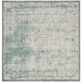 thumbnail image 1 of SAFAVIEH Passion Karena Oriental Area Rug, Turquoise/Ivory, 3' x 3' Square, 1 of 8
