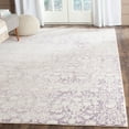 thumbnail image 1 of SAFAVIEH Passion Madrid Faded Damask Area Rug, Lavender/Ivory, 6'7" x 6'7" Square, 1 of 6
