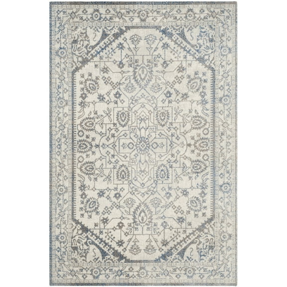SAFAVIEH Patina PTN318C Light Grey / Blue Rug