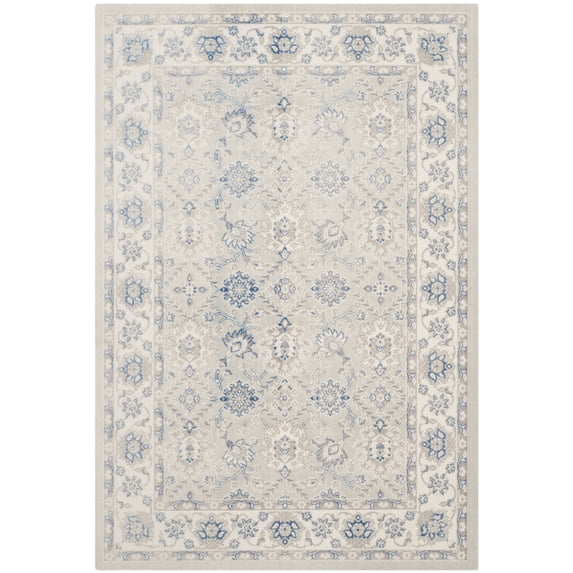 SAFAVIEH Patina PTN328L Light Blue / Ivory Rug