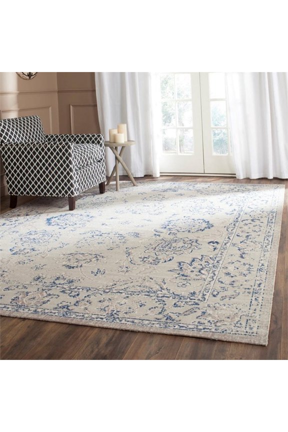 Patina Vasiliki Border Area Rug, Grey/Blue, 3' x 5'