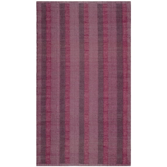 SAFAVIEH Patio Collection TMF125B Handwoven Indian Red Rug