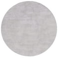 thumbnail image 1 of SAFAVIEH Pattern And Solid Carleen Solid Area Rug, Light Grey, 6'7" x 6'7" Round, 1 of 8