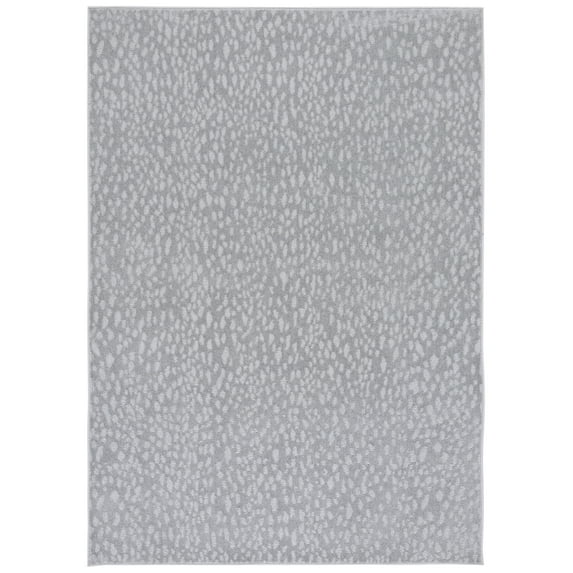 SAFAVIEH Pattern And Solid Shannon Abstract Area Rug, Grey, 6'7" x 9'