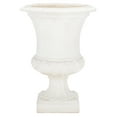 thumbnail image 1 of SAFAVIEH Paven 21" x 21" x 29" Urn Off White Resin Solid Plant Pot, 1 of 7