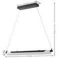 thumbnail image 1 of SAFAVIEH Pendant Collection Tyto Led Light 33.5" Pendant Black, 1 of 7