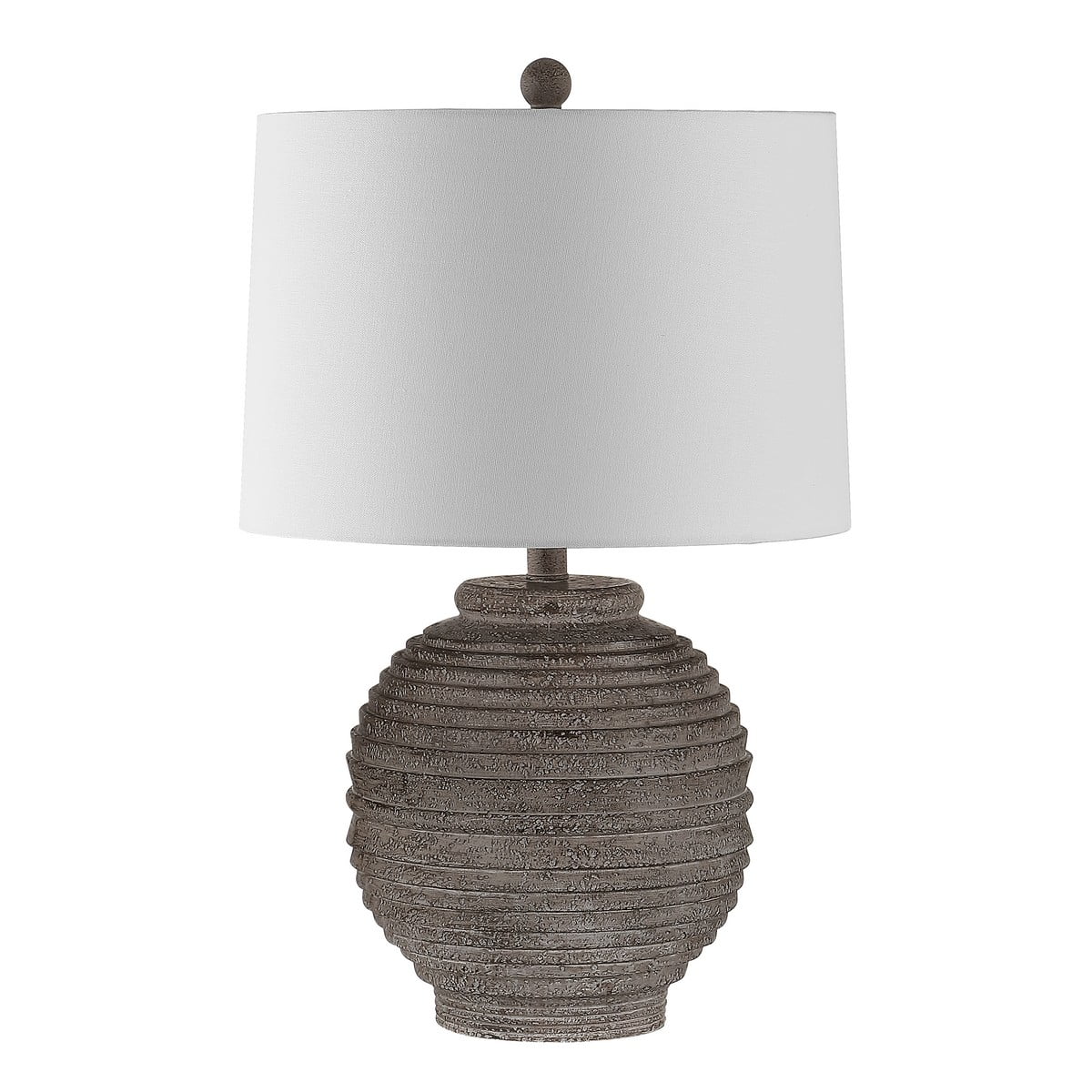 SAFAVIEH Pendri 24 in Classic Contemporary Table Lamp Brown