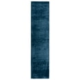 thumbnail image 1 of SAFAVIEH Penelope Braden Solid Shag Runner Rug, Navy, 2' x 8', 1 of 6