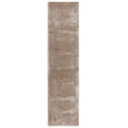 thumbnail image 1 of SAFAVIEH Penelope Braden Solid Shag Runner Rug, Taupe, 2' x 8', 1 of 6